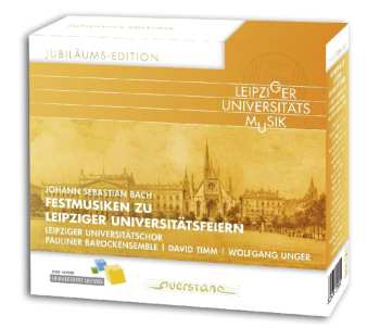 Album J.s. / Pauliner Barockensemble Bach: Festmusiken Zu Leipziger Universitatsfeiern