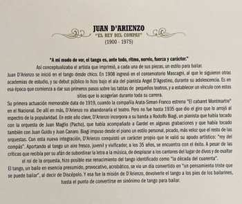 CD Juan D'Arienzo Y Su Orquesta Típica: "El Rey Del Compas" DIGI