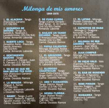 CD Juan D'Arienzo Y Su Orquesta Típica: Milonga De Mis Amores 1964-1975