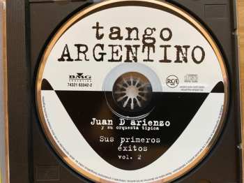 CD Juan D'Arienzo Y Su Orquesta Típica: Sus Primeros Éxitos Vol. 2