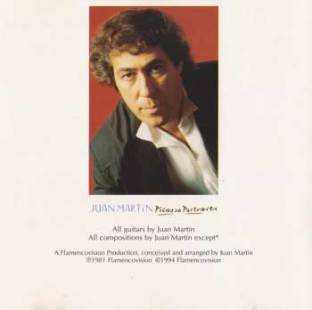 CD Juan Martin: Picasso Portraits