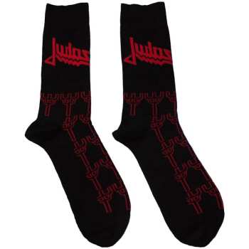 Merch Judas Priest: Calzini alla caviglia Trident Pattern