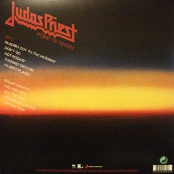LP Judas Priest: Point Of Entry