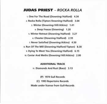 CD Judas Priest: Rocka Rolla