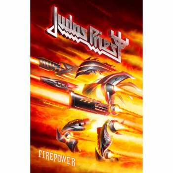 Merch Judas Priest: Poster in tessuto Firepower