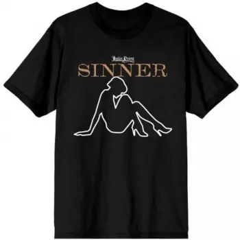 Maglietta Sin After Sin Sinner Slogan Lady