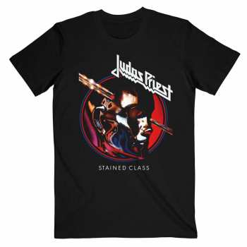 Merce Judas Priest: Judas Priest Unisex T-shirt: Stained Class Album Circle (small) S