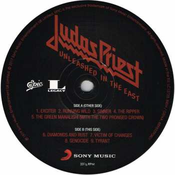 LP Judas Priest: Unleashed In The East (Live In Japan)