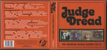 4CD/Set di cofanetti Judge Dread: The Skinhead Reggae Albums 1972-1976