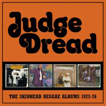 4CD/Set di cofanetti Judge Dread: The Skinhead Reggae Albums 1972-1976