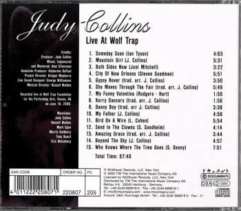 CD Judy Collins: Live At Wolf Trap