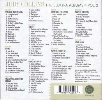 9CD/Set di cofanetti Judy Collins: The Elektra Albums Volume Two (1970-1984)