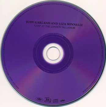 CD Judy Garland: "Live" At The London Palladium