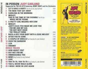 CD Judy Garland: In Person