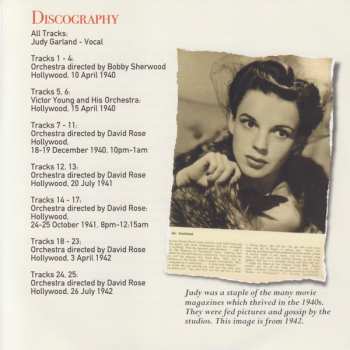 4CD/Set di cofanetti Judy Garland: Smilin' Through : The Singles Collection 1936-1947