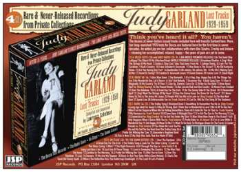 4CD/Set di cofanetti Judy Garland: Lost Tracks 1929 - 1959