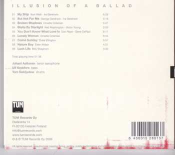 CD Juhani Aaltonen Trio: Illusion Of A Ballad
