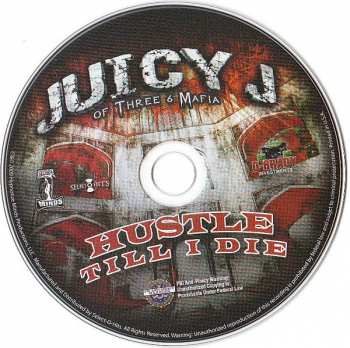CD Three 6 Mafia: Hustle Till I Die
