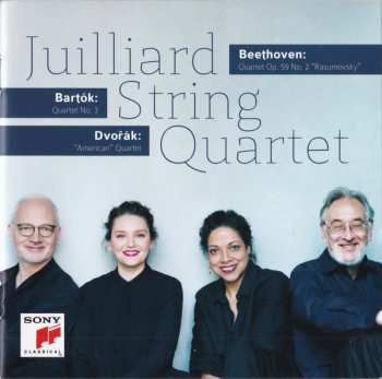 Album Antonín Dvořák: Quartet Op. 59 No. 2 "Rasumovsky" / Quartet No. 3 / "American" Quartet