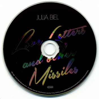 CD Julia Biel: Love Letters And Other Missiles