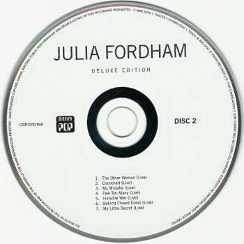 2CD Julia Fordham: Julia Fordham (Deluxe Edition) DLX