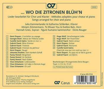 CD Julia Kammerlander: Wo Die Zitronen Blühn