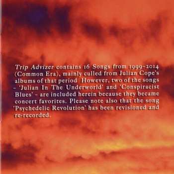 CD Julian Cope: Trip Advizer - The Very Best Of Julian Cope 1999-2014