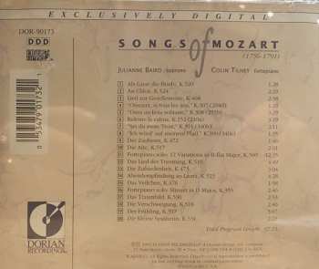 CD Wolfgang Amadeus Mozart: Songs Of Mozart