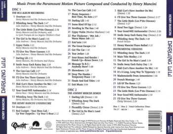 2CD Henry Mancini: Darling Lili (Music From The Paramount Motion Picture) DLX