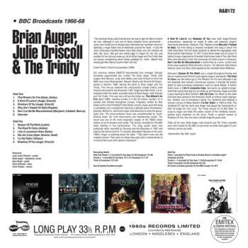 LP Julie Driscoll, Brian Auger & The Trinity: BBC Broadcasts 1966-68