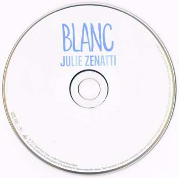 CD Julie Zenatti: Blanc