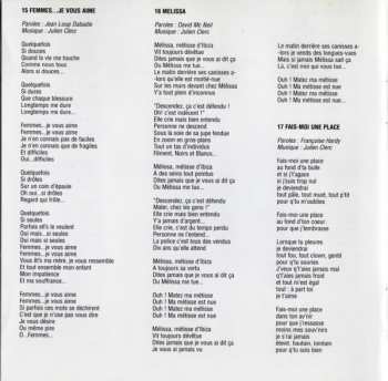 CD Julien Clerc: Si On Chantait 1968-1997