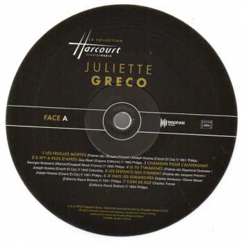 LP Juliette Gréco: Juliette Gréco LTD | CLR