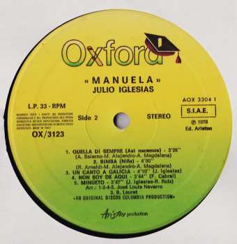 3LP/Set di cofanetti Julio Iglesias: Special