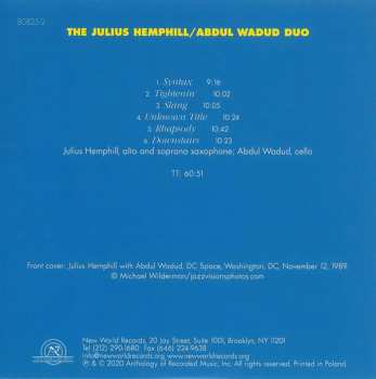 7CD/Set di cofanetti Julius A Hemphill: The Boyé Multi-National Crusade For Harmony (Archival Recordings (1977-2007))