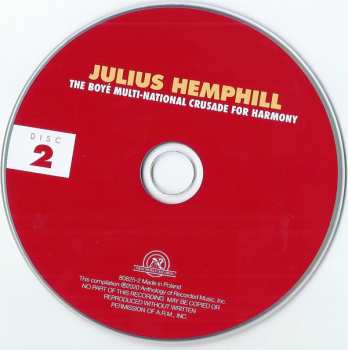 7CD/Set di cofanetti Julius A Hemphill: The Boyé Multi-National Crusade For Harmony (Archival Recordings (1977-2007))