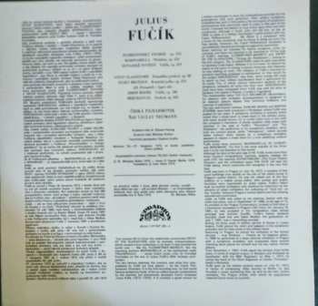 LP The Czech Philharmonic Orchestra: Česká Filharmonie Hrada Skladby Julia Fučíka