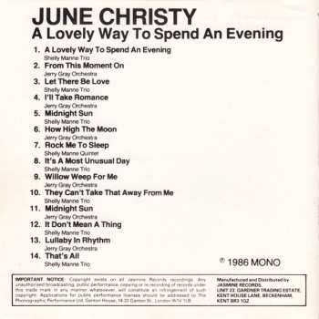 CD June Christy: A Lovely Way To Spend An Evening