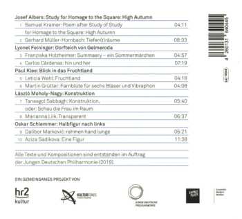 CD Junge Deutsche Philharmonie: Under Construction - 100 Jahre Bauhaus (Neue Musik Und Slam-Poetry Im Dialog)