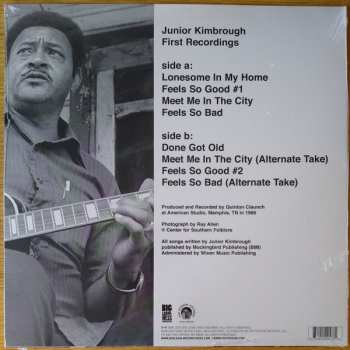 LP Junior Kimbrough: First Recordings