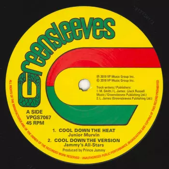 Junior Murvin: Cool Down The Heat / Run Down The World