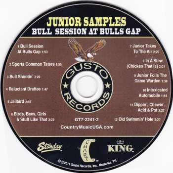 CD Archie Campbell: Bull Session At Bulls Gap (Junior Samples Vs Archie Campbell)
