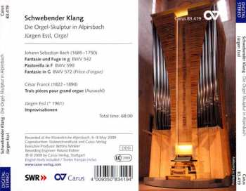 CD Jürgen Essl: Schwebender Klang (Die Orgel-Skulptur In Alpirsbach)