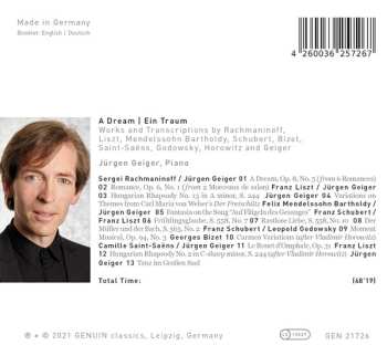 CD Jürgen Geiger: A Dream | Ein Traum
