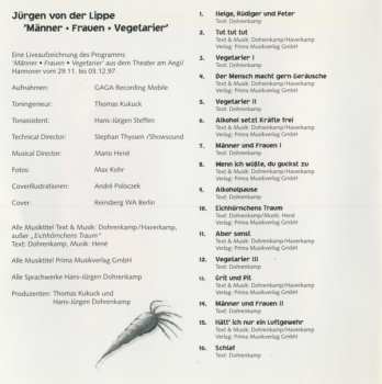 CD Jürgen Von Der Lippe: Männer · Frauen · Vegetarier