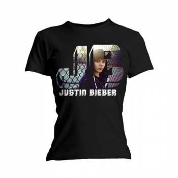 Merch Justin Bieber: Donne Maglietta Photo Black 