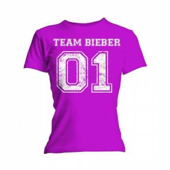 Merch Justin Bieber: Donne Maglietta Team Bieber 