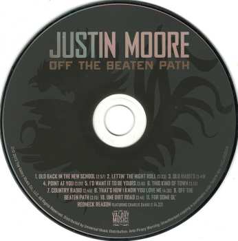CD Justin Moore: Off The Beaten Path
