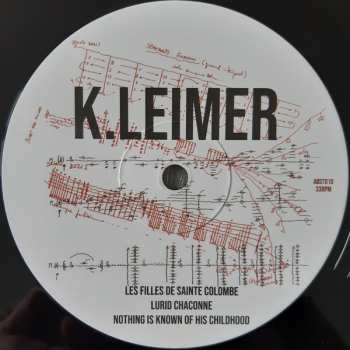 LP K. Leimer: Chains Of Being LTD