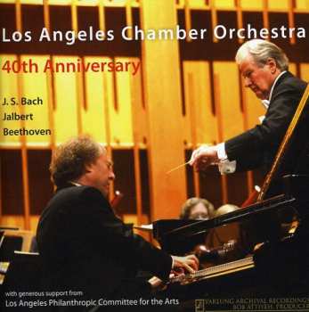 Album Kahane / Laco / Marriner: 40th Anniversary Laco: Los Angeles Chamber Orch